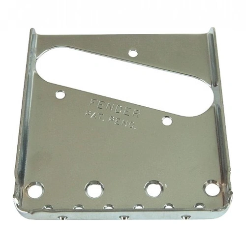Fender 0054162000 Vintage Telecaster Bridge Plate - Chrome