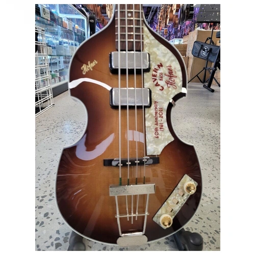 Hofner Beatle Bass 60th Anniversary Cavern Bass Limited Edition 50 Worldwide