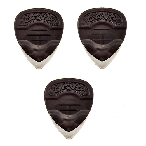 Dava Master Control Nickel Silver Pick - 3 Pack