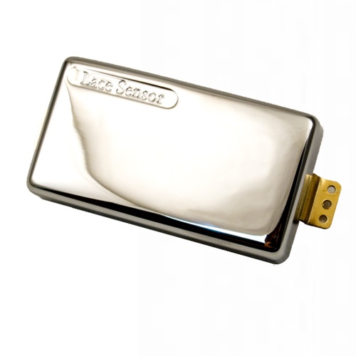Lace Sensor Dually Red-Blue Humbucker Guitar Pickup - Chrome Cover