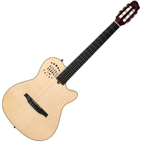 Godin Multiac Nylon Deluxe 6-String RH Classical Acoustic Electric Guitar with Gig Bag