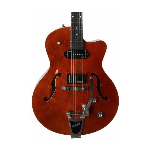 Godin 5th Avenue Uptown Custom 6-String Hollowbody Electric Guitar Havana Brown