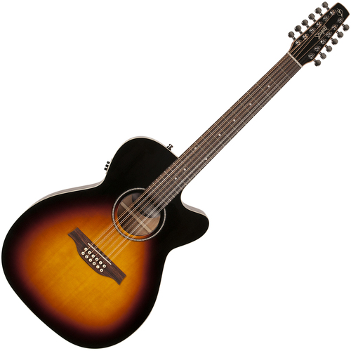 Seagull S12 Spruce Sunburst Concert Hall 12 String  Acoustic / Electric Guitar