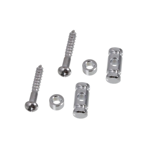 BBT Barrel Style String Guides - Set of 2 - Chrome