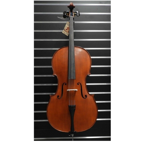 Gliga  European 4/4 Cello 3 Outfit Antique Varnish Fully Set Up Jargar Strings 