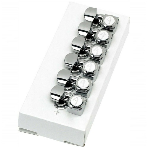 Fender Locking Guitar Tuners American Deluxe Strat Chrome Set of 6 * 0990818100