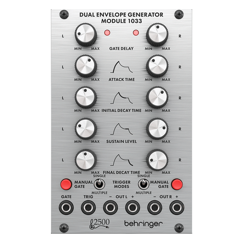 The Behringer Legendary 2500 Series 1033 Analog Dual Envelope Generator Module