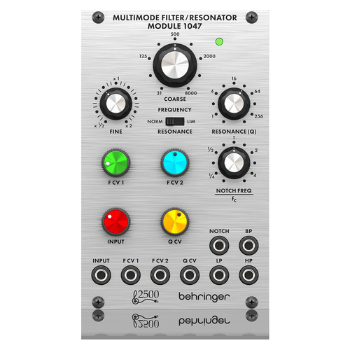 The Behringer Classic Sounding 1047 Multi-mode Filter Resonator Module
