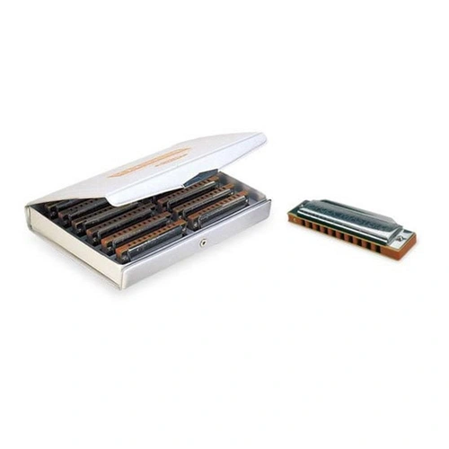 Suzuki Folkmaster Harmonica box set of 12 key's - 12 Harps in case