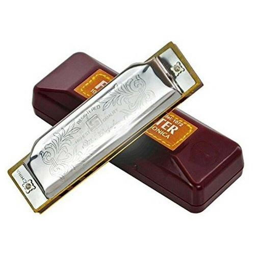 Suzuki Folkmaster Diatonic Harmonica - Key of A - 1072A