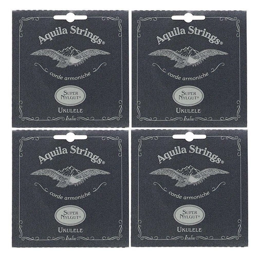 Aquila 107U Super Nylgut Tenor Low-G Tuning Ukulele Strings - 4 SETS