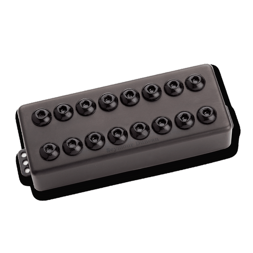 Seymour Duncan Invader 8-String Passive Guitar Pickup Bridge - Black Metal