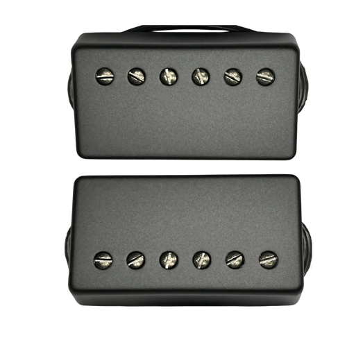 Seymour Duncan Hot Rodded Humbucker Guitar Pickup Set - Black Covers