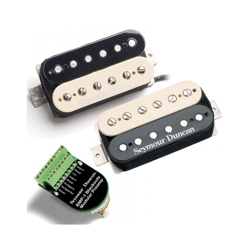 Seymour Duncan AHB-10S Blackouts Modular Pickup Set - Zebra
