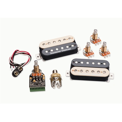 Seymour Duncan AHB-10S Blackouts Modular Pickup Set - Zebra