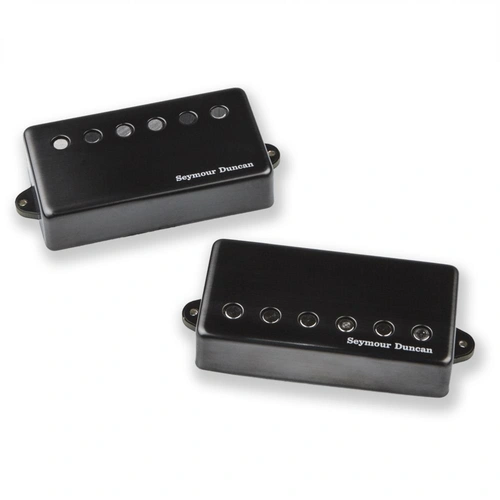 Seymour Duncan Jeff Loomis Blackouts Passive Mount 6-String Pickup Set - Black