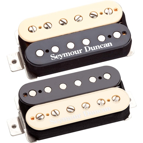 Seymour Duncan Hot Rodded Humbucker Pickup Set  SH-2 SH-4 - Zebra