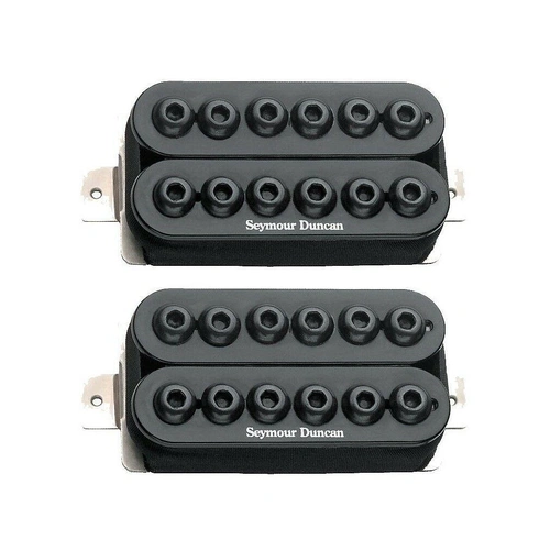 Seymour Duncan 11108-31-B Invader Humbucker Guitar Pickup Set - Black