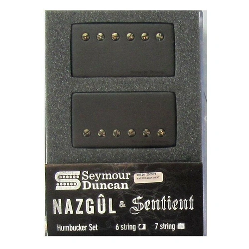 Seymour Duncan Nazgul & Sentient Humbucker Set - custom Black Guitar Pickup set
