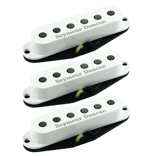 Seymour Duncan SSL-2 CSET Vintage Flat Strat Calibrated 3 Pickup Set, White 