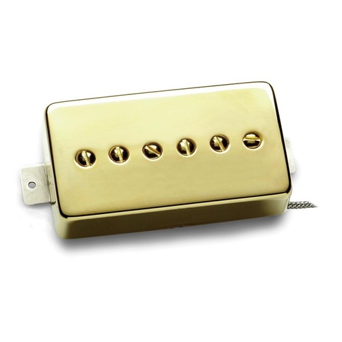 Seymour Duncan SPH90-1b Phat Cat Humbucker-Sized Bridge Pickup w/ Gold Cover