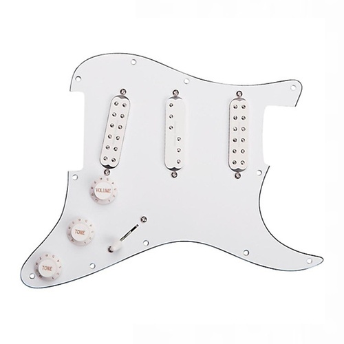 Seymour Duncan Everything Axe Prewired Pickguard , White