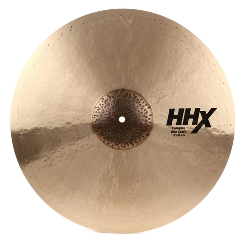Sabian 11906XCN HHX Series Complex Thin Crash Traditional Finish B20 Cymbal 19in