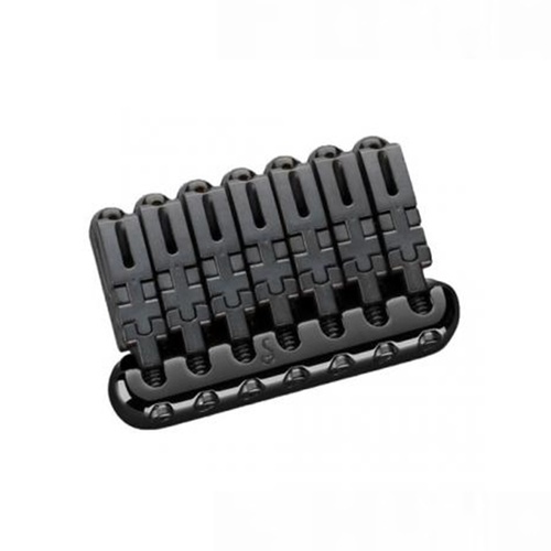 Schaller Hannes 7 Bridge BLACK / Black 12300400 7-String Bridge