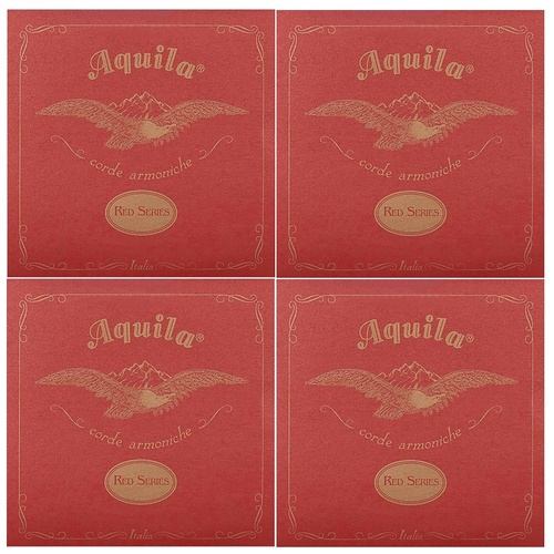Aquila Red Series 135U Wound Low G Concert Ukulele Single String ( 4 Packs )