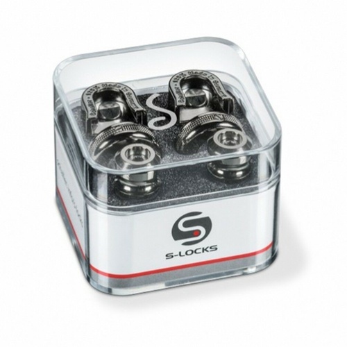 Schaller New S Locks (Pair) Ruthenium 14010601 Strap Locks / security Locks
