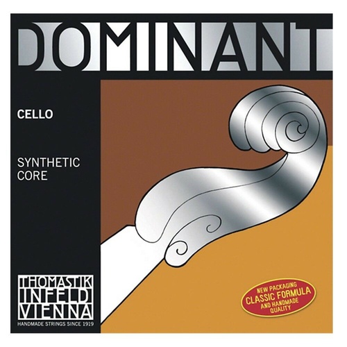 Thomastik-Infeld 142-4/4 Dominant Nylon Core Cello String Chrome Wound A string