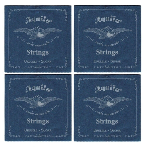 Aquila 151U Sugar Ukulele Strings - Soprano - Low G - 4 SETS