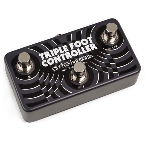 Electro-Harmonix Triple Foot Controller 3-Button Footswitch Guitar Pedal