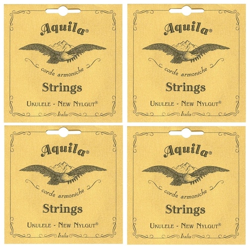 Aquila 17U Nylgut "LILI'U" 6 String Tenor Ukulele Strings Tenor 6-string - 4 Sets