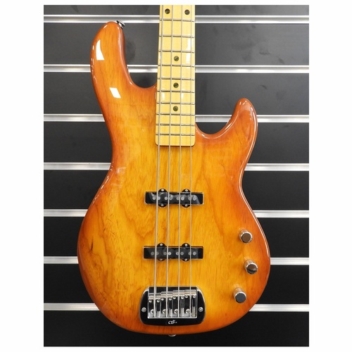 G&L Custom USA JB-2 Electric Bass Guitar- Honeyburst  C/w Hard case 