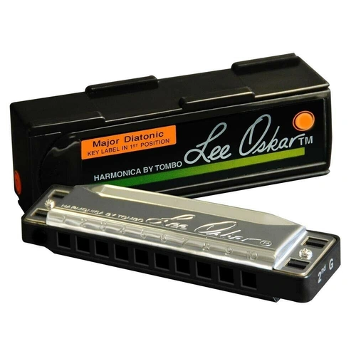Lee Oskar Major Diatonic Harmonica key of E flat  -  Blues Harp with Case 1910