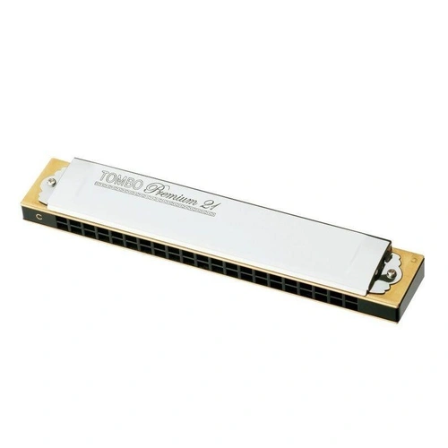 Tombo Tremolo Harmonica Premium 21 No.3521C Key of C -  21 holes