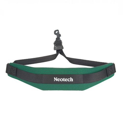 Neotech Soft Sax Strap Forest Regular, Swivel Hook Fits most saxophones