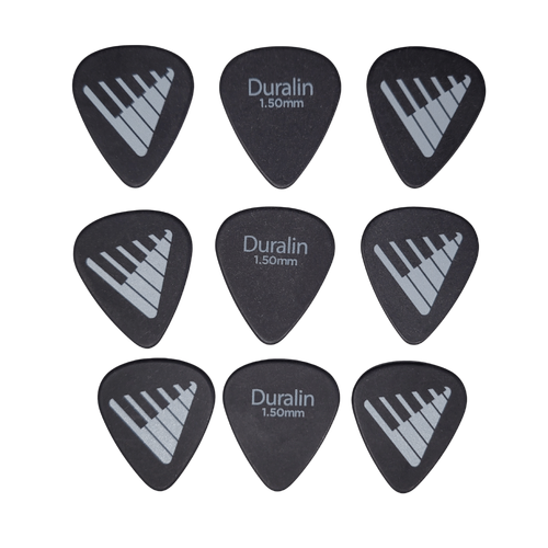 D'Addario Angkor Exclusive Duralin Guitar Picks, Extra Heavy, 9 pack - 1.5mm
