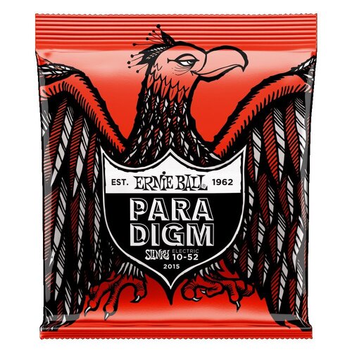 Ernie Ball 2015 Paradigm Skinny Top Heavy Bottom Electric Guitar Strings 10 - 52
