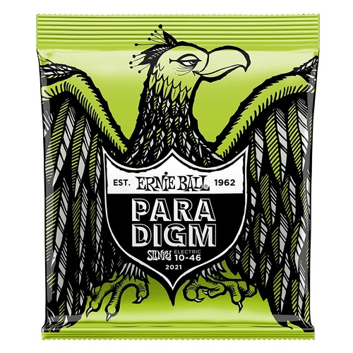 Ernie Ball 2021 Paradigm Regular Slinky Electric Guitar Strings  10 - 46