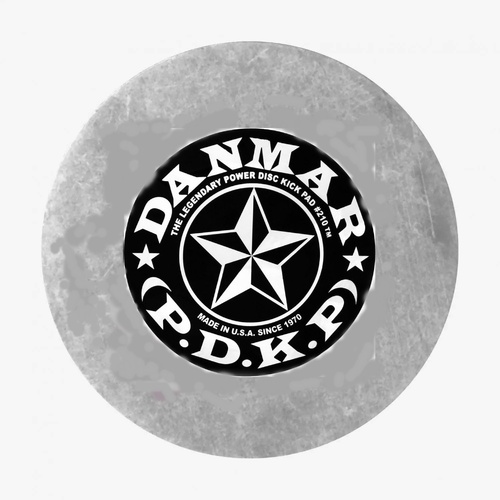 DANMAR METAL KICK BASS DRUM DISC - Star