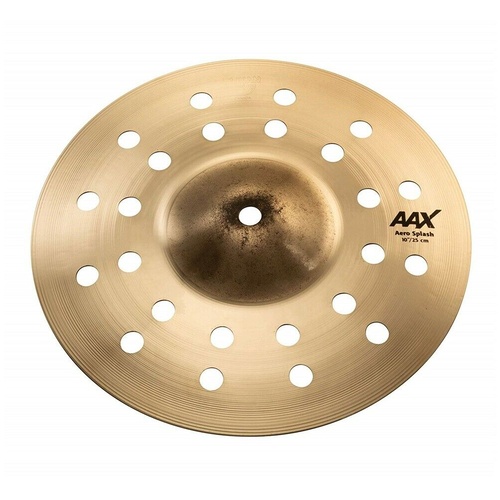 Sabian 210XACB  10" AAX Aero Splash Cymbal - Brilliant Finish