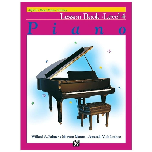 Alfred Alfred's Basic Piano Course Lesson Book Level 4