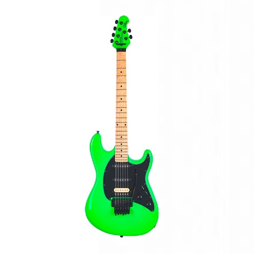 Ernie Ball Music Man BFR Cutlass HSS - Lime - Solidbody Electric Guitar
