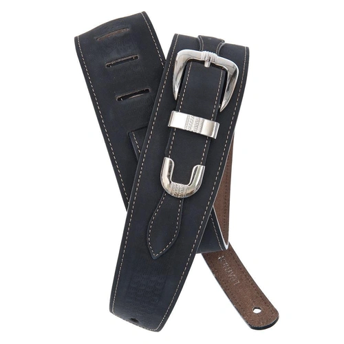 D'Addario Deluxe Leather Guitar Strap