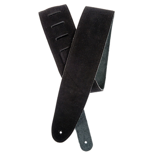 D'Addario Suede Guitar Strap, Black