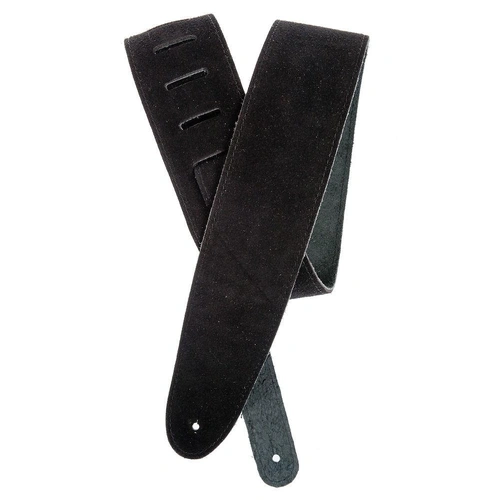 D'Addario Suede Guitar Strap, Black