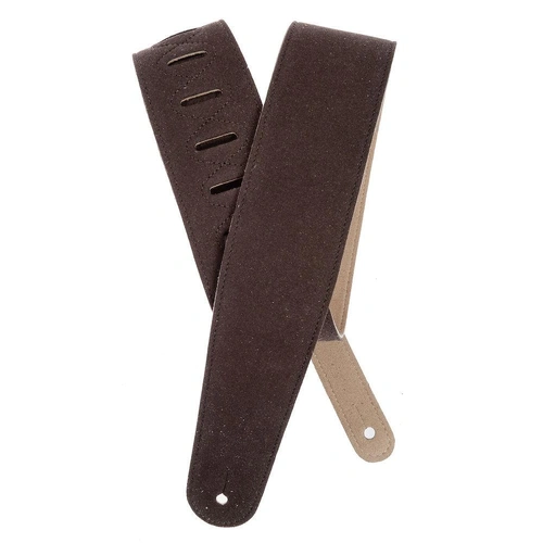 D'Addario Suede Guitar Strap, Cognac