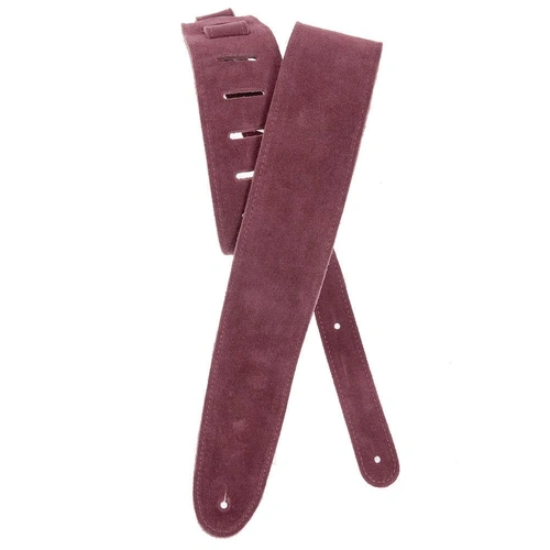 D'Addario Suede Guitar Strap, Burgundy